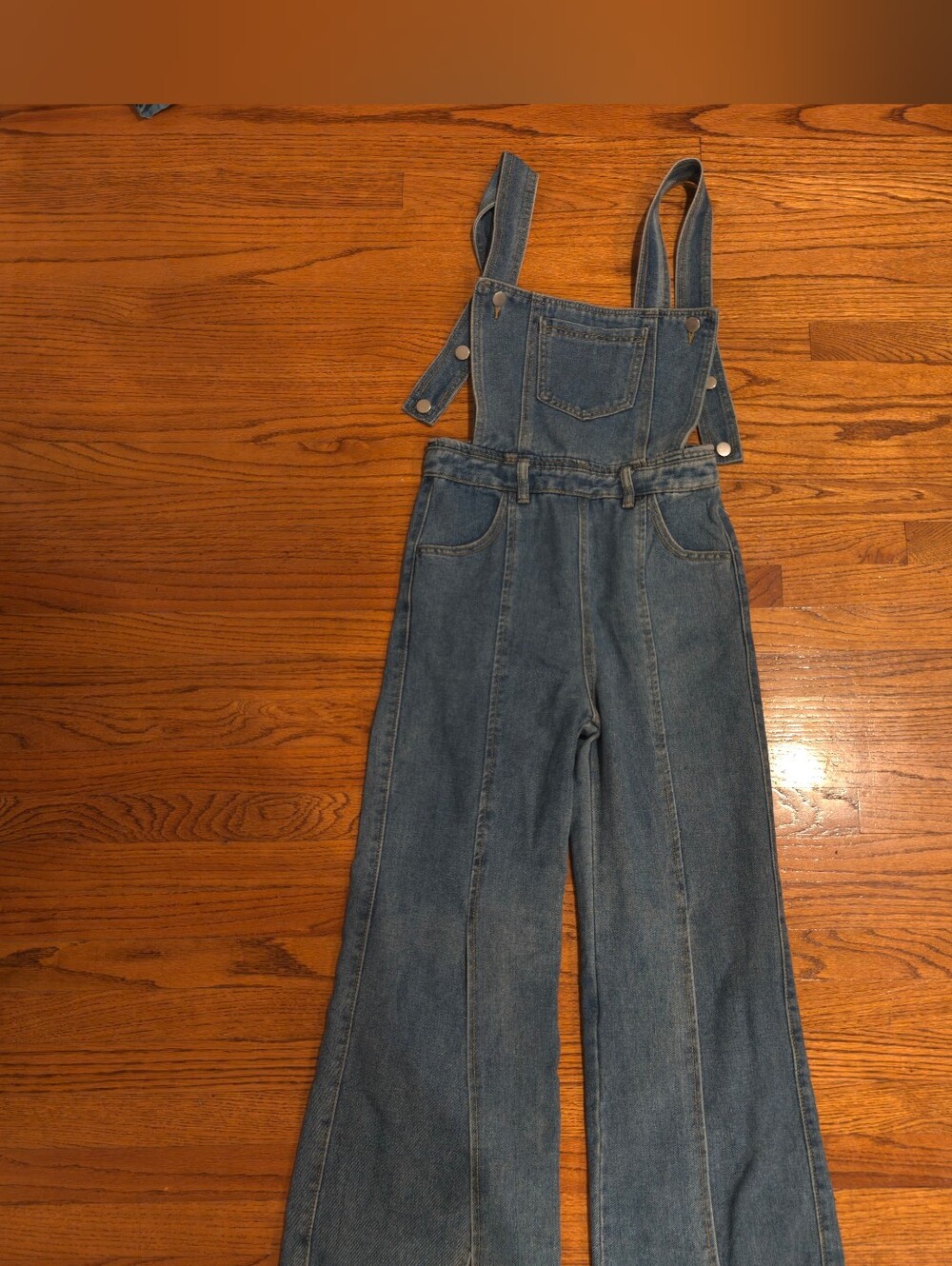 Classic Denim Overalls - Blue